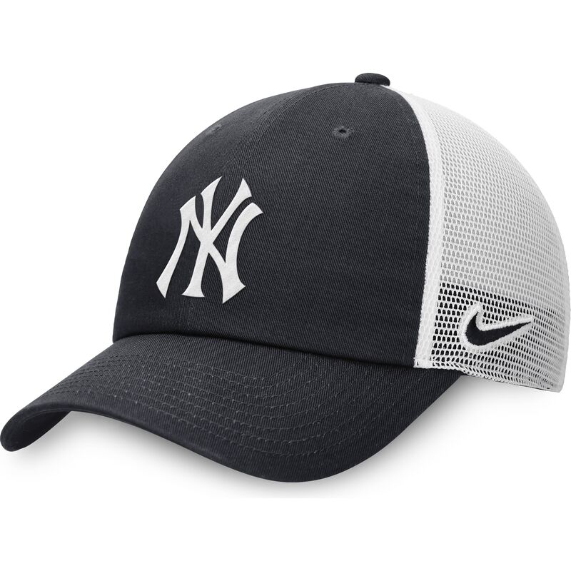 casquette-trucker-bleue-marine-et-blanche-ajustable-club-unstructured-new-york-yankees-mlb-nike