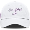 casquette-courbee-blanche-ajustable-mothers-day-club-unstructured-organic-cotton-new-york-yankees-mlb-nike