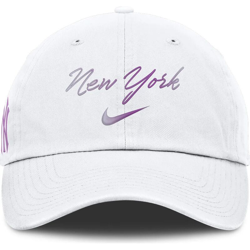 casquette-courbee-blanche-ajustable-mothers-day-club-unstructured-organic-cotton-new-york-yankees-mlb-nike casquette-courbee-blanche-ajustable-mothers-day-club-unstructured-organic-cotton-new-york-yankees-mlb-nike