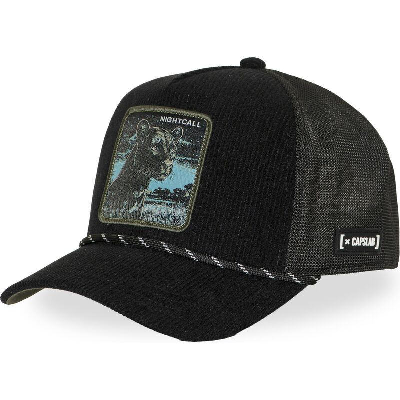casquette-trucker-noire-panthere-nightcall-bea3-nigb-beasts-capslab casquette-trucker-noire-panthere-nightcall-bea3-nigb-beasts-capslab