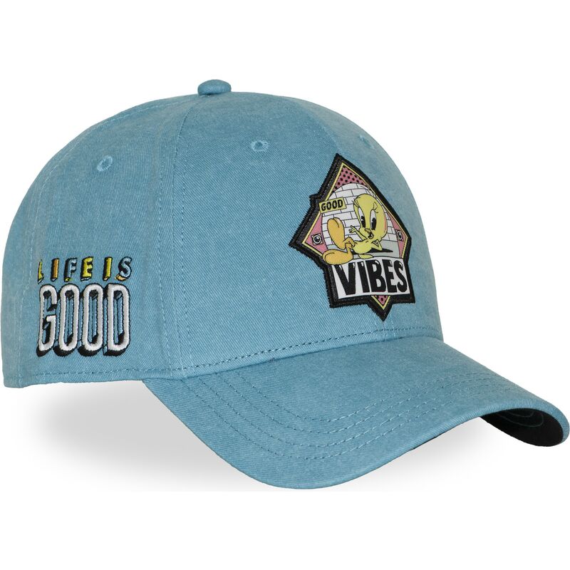 casquette-courbee-bleue-snapback-titi-loo13-pcblifb-looney-tunes-capslab