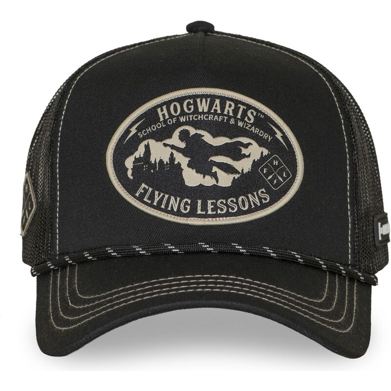 casquette-trucker-noire-hp4-fly1b-harry-potter-capslab casquette-trucker-noire-hp4-fly1b-harry-potter-capslab