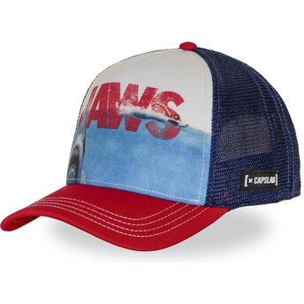 Casquette trucker multicolore JAW1 JAWB Les Dents la mer Capslab