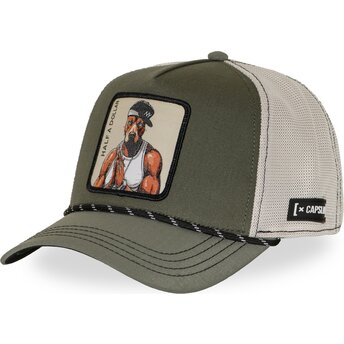 Casquette trucker verte Half A Dollar HIP HALFB Hip Hop...