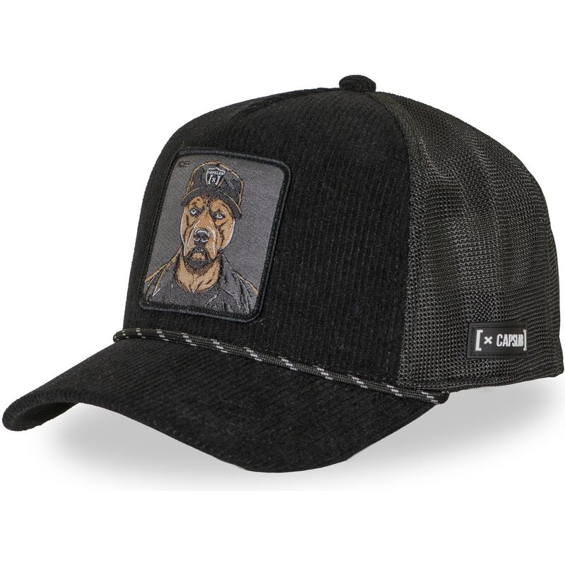 casquette-trucker-noire-bad-dog-hip-badb-hip-hop-dogz-capslab