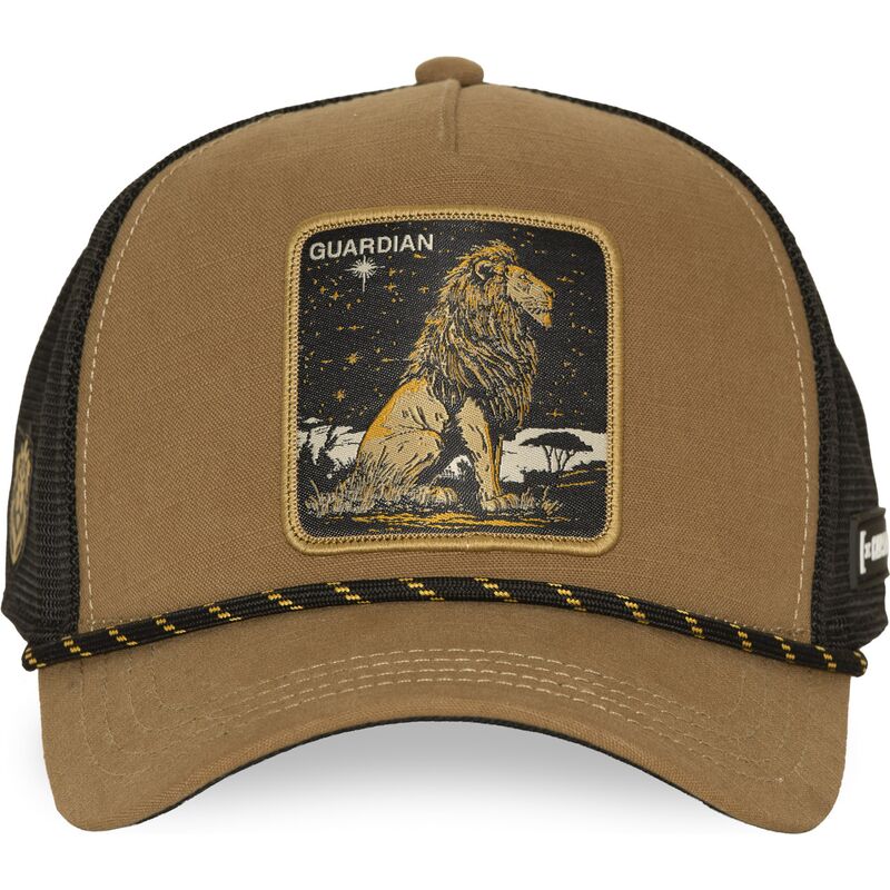 casquette-trucker-marron-lion-guardian-bea3-liob-beasts-capslab casquette-trucker-marron-lion-guardian-bea3-liob-beasts-capslab