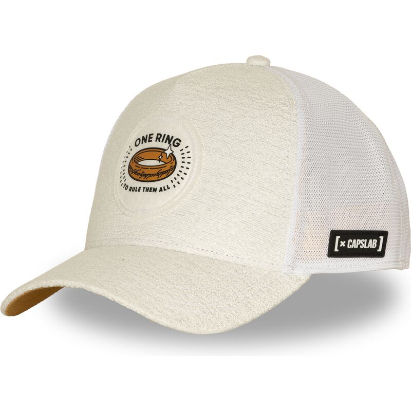 casquette-trucker-creme-et-blanche-l-anneau-unique-lotr2-pctrinb-le-seigneur-des-anneaux-capslab casquette-trucker-creme-et-blanche-l-anneau-unique-lotr2-pctrinb-le-seigneur-des-anneaux-capslab