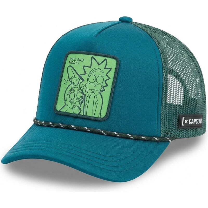 casquette-trucker-verte-rick-et-morty-rem7-ctfoamdb-capslab casquette-trucker-verte-rick-et-morty-rem7-ctfoamdb-capslab