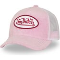 casquette-trucker-rose-et-blanche-kylie-p-von-dutch