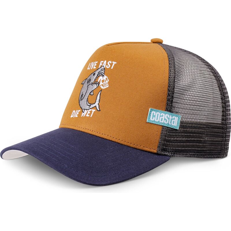 casquette-trucker-marron-et-bleue-marine-die-wet-hft-requin-coastal