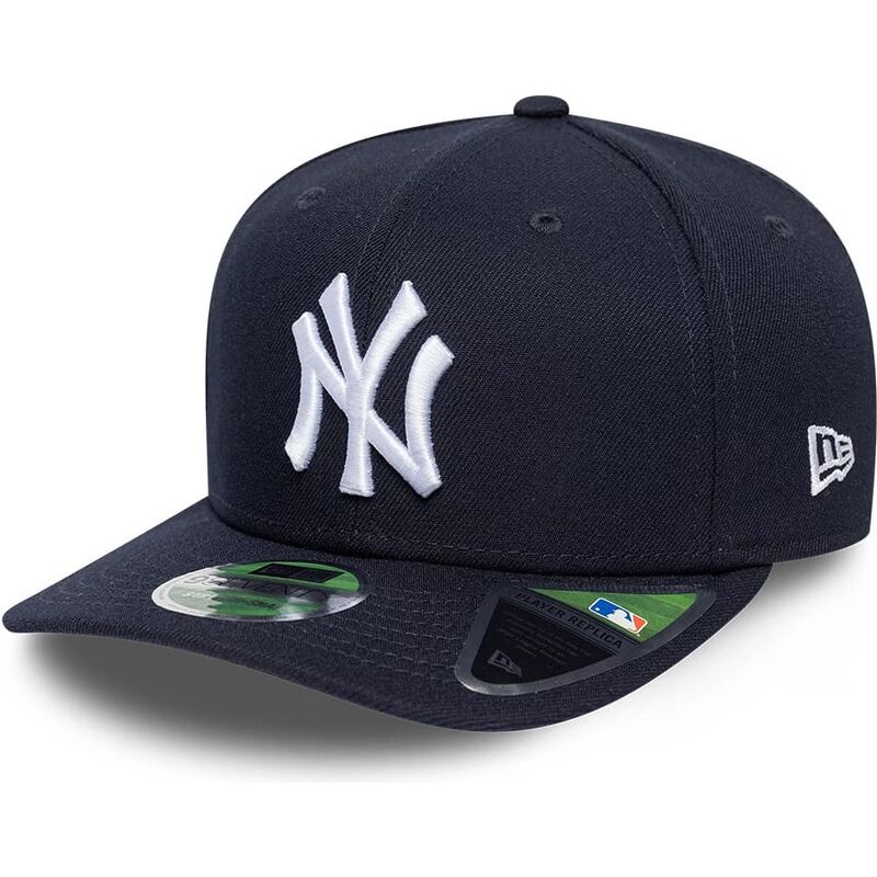 casquette-courbee-bleue-marine-snapback-9seventy-stretch-snap-player-replica-new-york-yankees-mlb-new-era casquette-courbee-bleue-marine-snapback-9seventy-stretch-snap-player-replica-new-york-yankees-mlb-new-era
