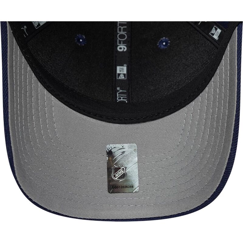 casquette-courbee-bleue-marine-snapback-9forty-m-crown-team-toronto-maple-leafs-nhl-new-era