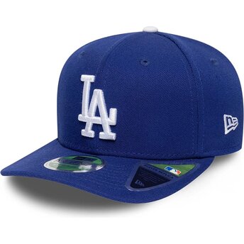 Casquette courbée bleue snapback 9SEVENTY Stretch Snap Player Replica Los Angeles Dodgers MLB New Era