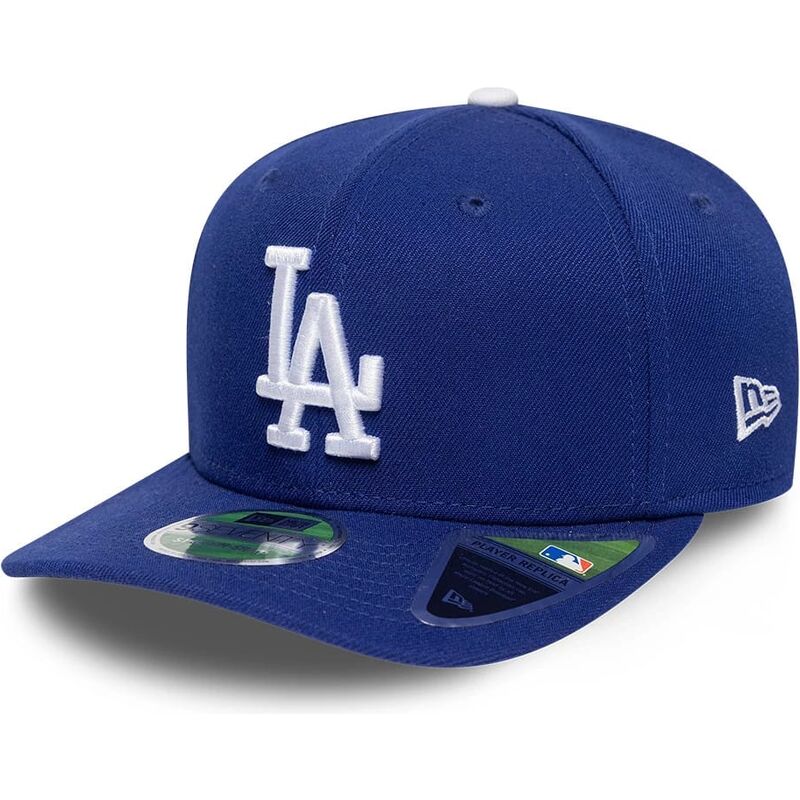 casquette-courbee-bleue-snapback-9seventy-stretch-snap-player-replica-los-angeles-dodgers-mlb-new-era
