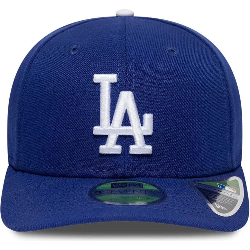 casquette-courbee-bleue-snapback-9seventy-stretch-snap-player-replica-los-angeles-dodgers-mlb-new-era