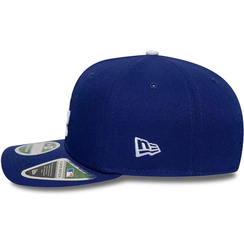 casquette-courbee-bleue-snapback-9seventy-stretch-snap-player-replica-los-angeles-dodgers-mlb-new-era
