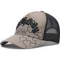 casquette-trucker-grise-et-noire-flaming-ed-hardy