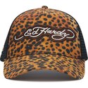 casquette-trucker-leopard-lionpard-print-ed-hardy