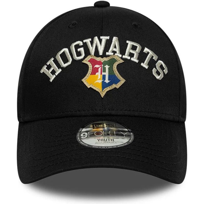 casquette-courbee-noire-snapback-pour-enfant-9forty-wordmark-hogwarts-harry-potter-new-era