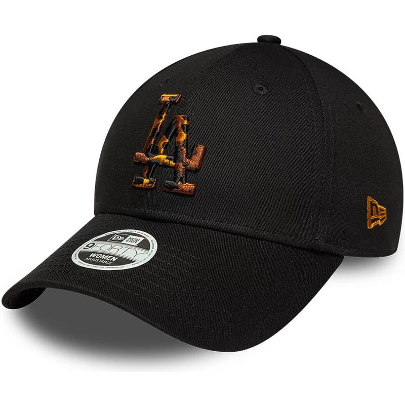 casquette-courbee-noire-ajustable-pour-femme-9forty-tort-infill-los-angeles-dodgers-mlb-new-era casquette-courbee-noire-ajustable-pour-femme-9forty-tort-infill-los-angeles-dodgers-mlb-new-era