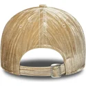 casquette-courbee-beige-ajustable-pour-femme-avec-logo-beige-9twenty-velour-new-york-yankees-mlb-new-era