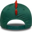 casquette-courbee-verte-snapback-pour-enfant-9forty-dino-face-new-era