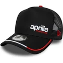 casquette-trucker-noire-e-frame-flawless-aprilia-piaggio-new-era