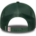 casquette-trucker-verte-a-frame-oval-patch-foam-new-era