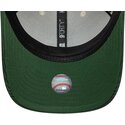 casquette-courbee-beige-et-verte-snapback-avec-logo-vert-9forty-m-crown-cord-los-angeles-dodgers-mlb-new-era