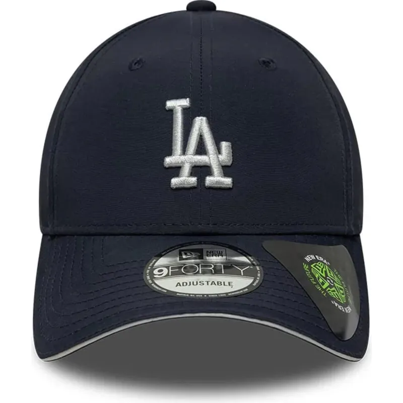 casquette-courbee-bleue-marine-ajustable-9forty-recycled-los-angeles-dodgers-mlb-new-era casquette-courbee-bleue-marine-ajustable-9forty-recycled-los-angeles-dodgers-mlb-new-era