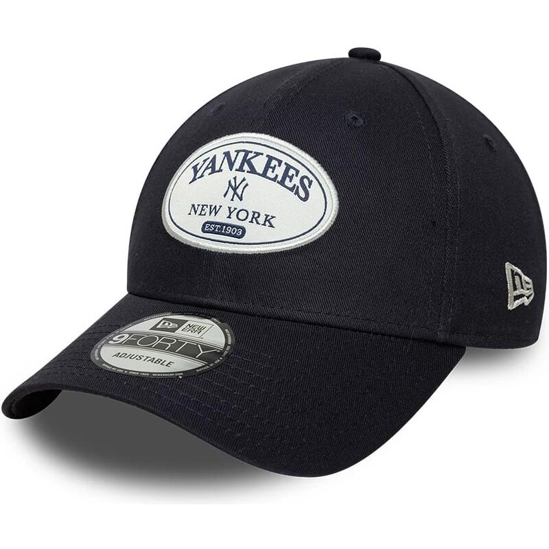 casquette-courbee-bleue-marine-ajustable-9forty-patch-new-york-yankees-mlb-new-era