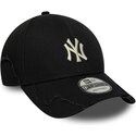 casquette-courbee-noire-ajustable-9forty-stitched-new-york-yankees-mlb-new-era