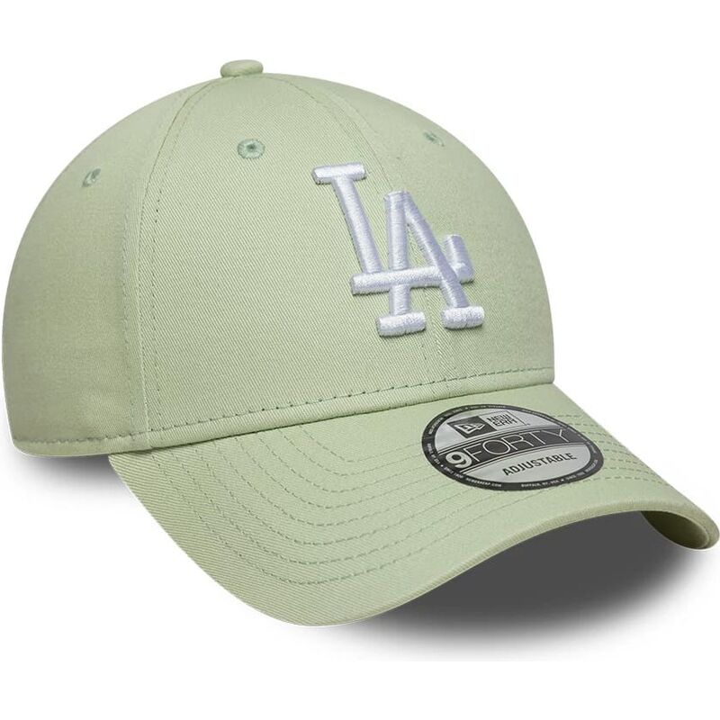 casquette-courbee-verte-claire-ajustable-9forty-league-ess-9forty-league-essential-los-angeles-dodgers-mlb-new-era casquette-courbee-verte-claire-ajustable-9forty-league-ess-9forty-league-essential-los-angeles-dodgers-mlb-new-era