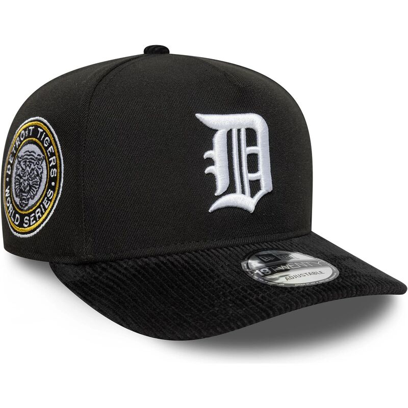 casquette-courbee-noire-snapback-19twenty-cooperstown-cord-detroit-tigers-mlb-new-era