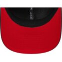 casquette-courbee-noire-snapback-avec-logo-rouge-9seventy-stretch-snap-fw-poly-ac-milan-serie-a-new-era