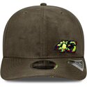 casquette-courbee-verte-snapback-9seventy-stretch-snap-flawless-valentino-rossi-vr46-motogp-new-era