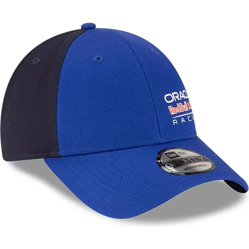 casquette-courbee-bleue-snapback-9forty-essential-red-bull-racing-formula-1-new-era