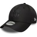 casquette-courbee-noire-ajustable-avec-logo-noir-9forty-ripstop-fc-barcelona-laliga-new-era