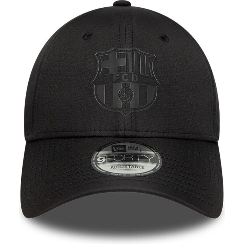 casquette-courbee-noire-ajustable-avec-logo-noir-9forty-ripstop-fc-barcelona-laliga-new-era casquette-courbee-noire-ajustable-avec-logo-noir-9forty-ripstop-fc-barcelona-laliga-new-era