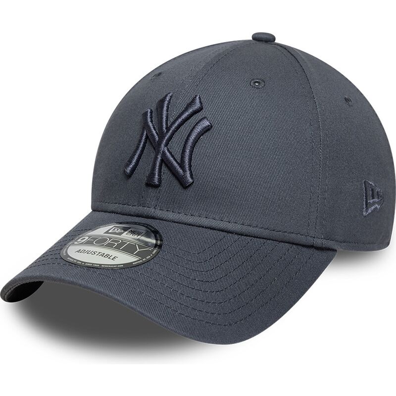 casquette-courbee-grise-fonce-ajustable-avec-logo-grise-fonce-9forty-league-essential-new-york-yankees-mlb-new-era casquette-courbee-grise-fonce-ajustable-avec-logo-grise-fonce-9forty-league-essential-new-york-yankees-mlb-new-era