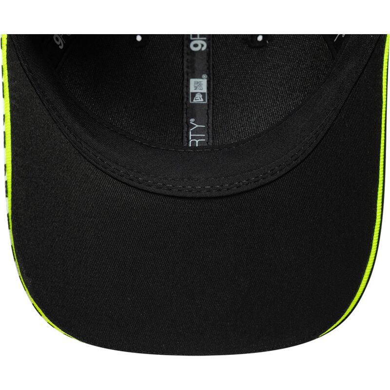 casquette-courbee-noire-ajustable-9forty-m-crown-check-valentino-rossi-vr46-motogp-new-era casquette-courbee-noire-ajustable-9forty-m-crown-check-valentino-rossi-vr46-motogp-new-era