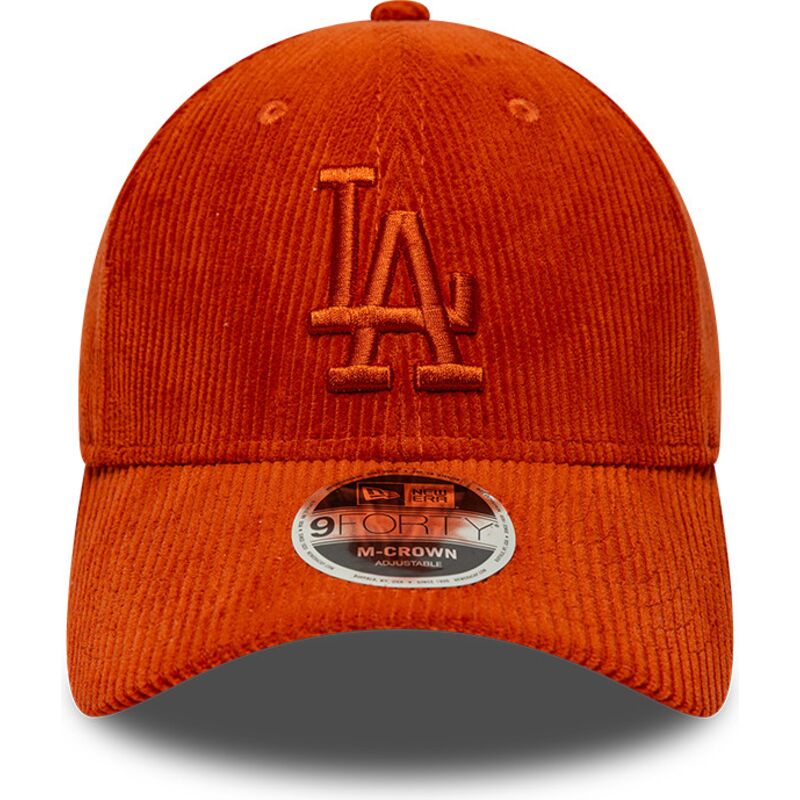 casquette-courbee-orange-ajustable-avec-logo-orange-9forty-m-crown-cord-los-angeles-dodgers-mlb-new-era casquette-courbee-orange-ajustable-avec-logo-orange-9forty-m-crown-cord-los-angeles-dodgers-mlb-new-era
