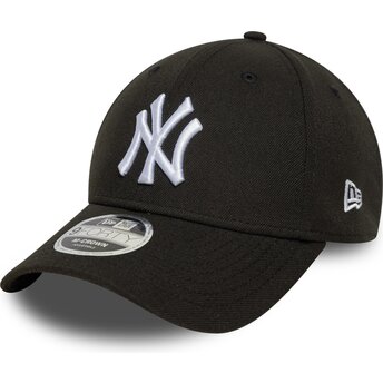 Casquette courbée noire snapback 9FORTY M-Crown New York Yankees MLB New Era