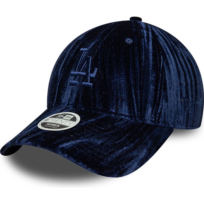 casquette-courbee-bleue-marine-ajustable-pour-femme-avec-logo-bleu-marine-9twenty-velour-los-angeles-dodgers-mlb-new-era casquette-courbee-bleue-marine-ajustable-pour-femme-avec-logo-bleu-marine-9twenty-velour-los-angeles-dodgers-mlb-new-era