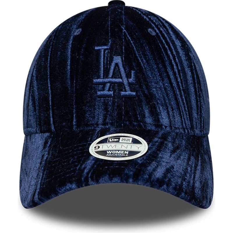 casquette-courbee-bleue-marine-ajustable-pour-femme-avec-logo-bleu-marine-9twenty-velour-los-angeles-dodgers-mlb-new-era casquette-courbee-bleue-marine-ajustable-pour-femme-avec-logo-bleu-marine-9twenty-velour-los-angeles-dodgers-mlb-new-era