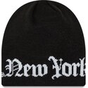 bonnet-noir-knit-skully-wordmark-new-york-yankees-mlb-new-era