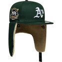 casquette-plate-verte-ajustee-59fifty-dogear-world-series-oakland-athletics-mlb-new-era