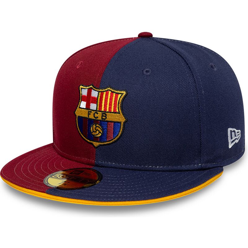 casquette-plate-bleue-et-rouge-ajustee-9fifty-poly-fc-barcelona-laliga-new-era