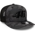 casquette-trucker-camouflage-noire-9seventy-stretch-snap-valentino-rossi-vr46-motogp-new-era