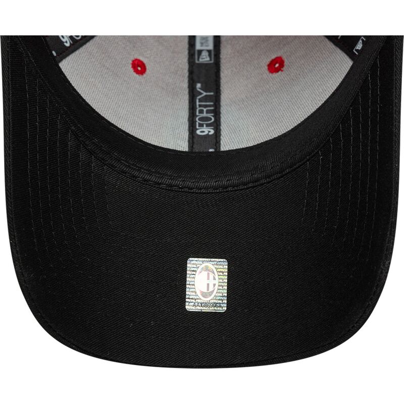 casquette-courbee-rouge-et-noire-ajustable-9forty-contrast-ac-milan-serie-a-new-era casquette-courbee-rouge-et-noire-ajustable-9forty-contrast-ac-milan-serie-a-new-era